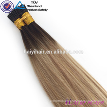 Alibaba Wholesale Remy Hight Grade Hair Inclino la extensión del cabello humano para la mujer blanca